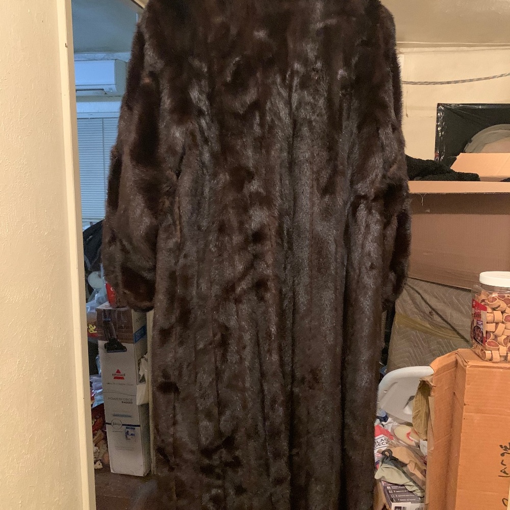 Women Full Length Mink Coat